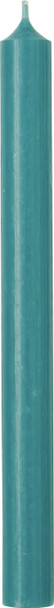 Cylinder Candles (Box 25) - Solid Turquoise-25cm-11.5hr($2.50ea)