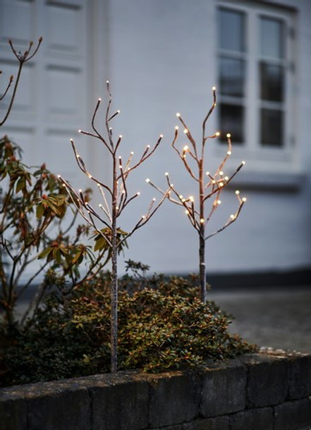 SALE Alex Tree 2 pce with Spike 2x30LED H80cm + 25cm