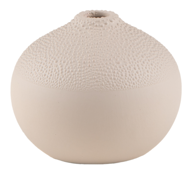 Beaded Glaze - SALE Vase Mini Cream Stoneware (H5cm)