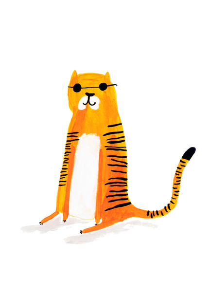 A4 Print - Cool Cat