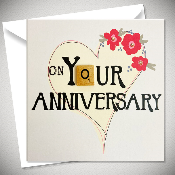 Scrabble Finish SALE ANN- Your Anniversary