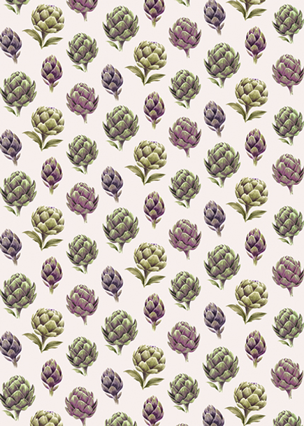 Rollwrap SALE- Artichokes 3mx70cm 