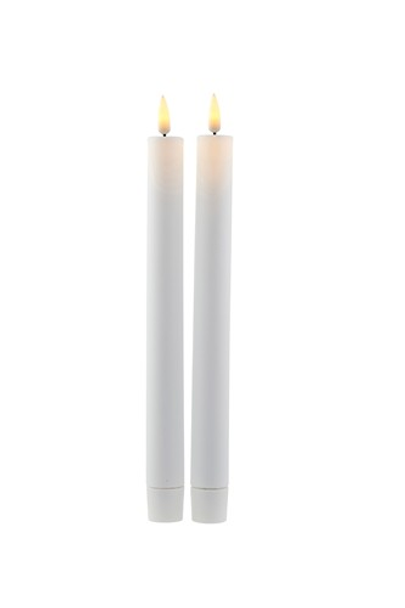 Sille Candle -  Dinner 2Pce Set Ø2 x H25cm LED