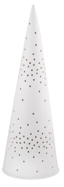 Tree LED - SALE-Forest of Light Perforated Porcelain (H35xØ11cm)