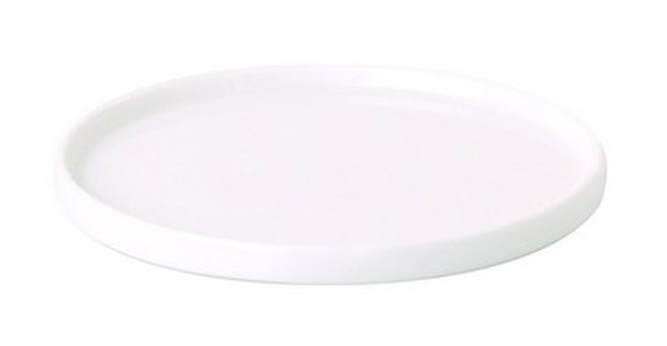 Candle Plate - Porcelain White