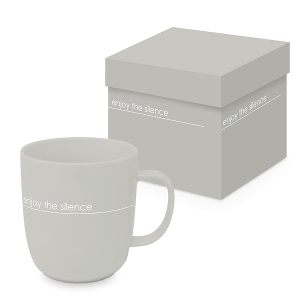 SUPER SALE - Mug 350ml Bespoke Box-Pure-Silence Taupe