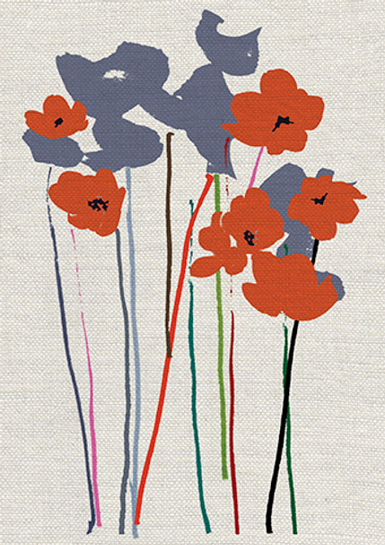 Jenny Frean - Printed Poppies