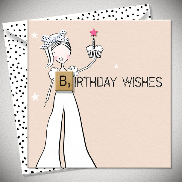 Scrab-Belles HB- Birthday Wishes