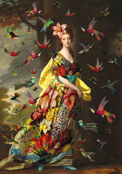 Hope & Glory - Woman & Hummingbirds