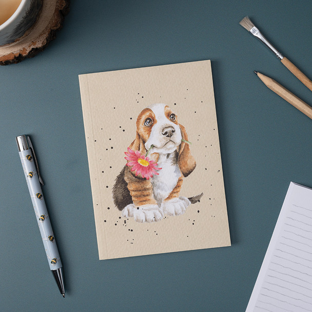 Notebook A6 Lined Pages - Dog