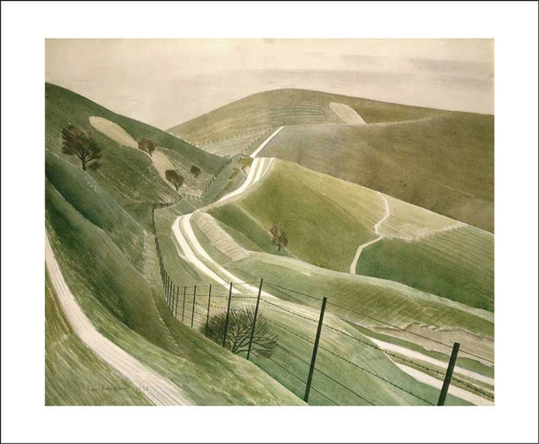 Eric Ravilious - Chalk Paths