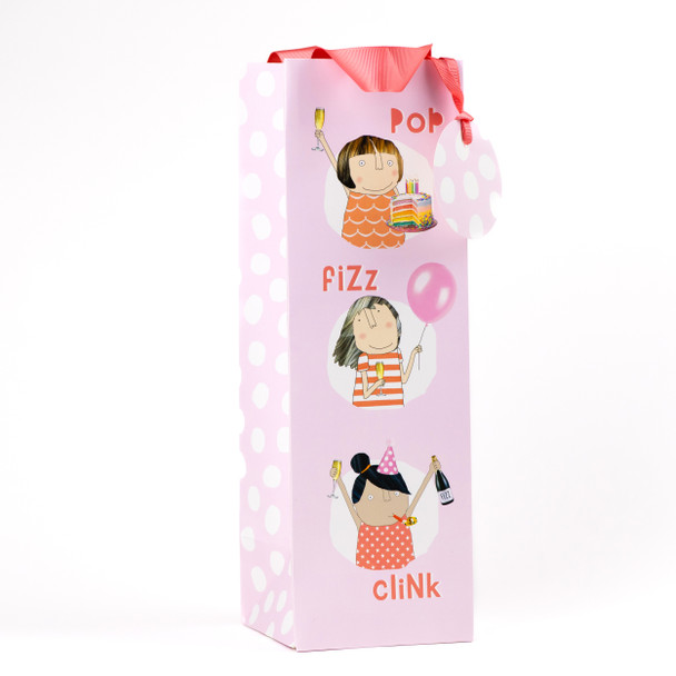 Bag Bottle - Pop Fizz Clink (110 x340x110mm)