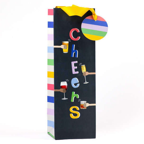 Bag Bottle - Cheers (110 x340x110mm)