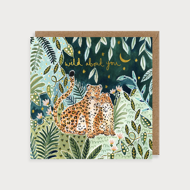 ANN- Wild About You Leopards (Gold Foil)