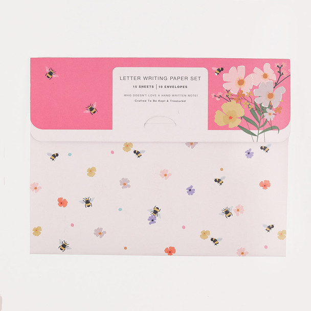 Writing Set Wallet- Meadow (15 sheets, 10 envelopes)