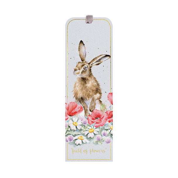 Bookmark Gold Foil- Field of Flowers (50mm x150mm;150gsm)