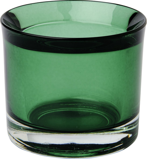 Tealight Votiv Glass - Forest Green (H5.8xØ6.8cm)