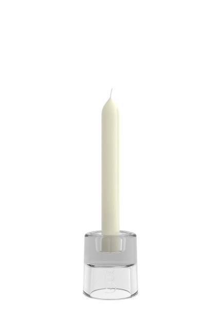 Candle Holder - 2 In 1 Round w Embossed "B"(65/61mm)