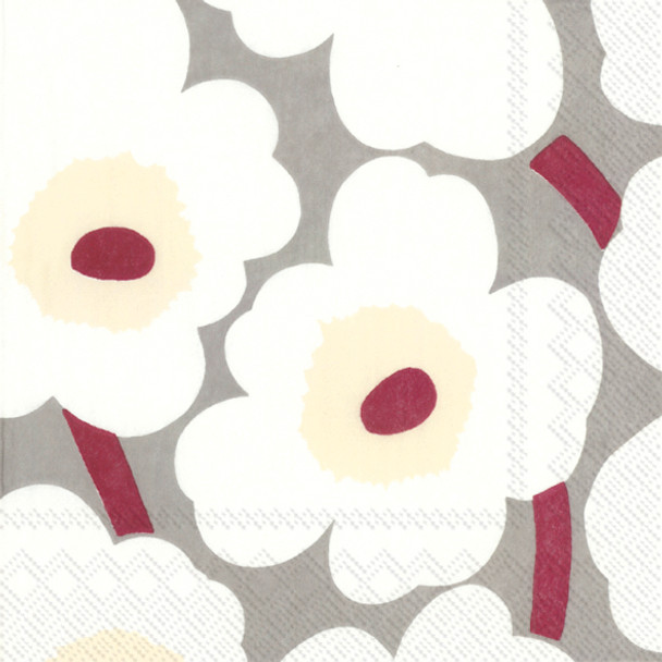 Marimekko - Unikko Grey Cream