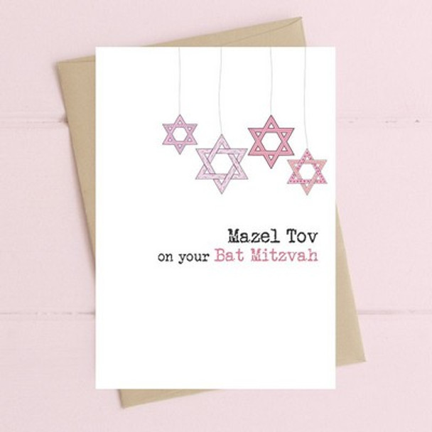 CONG- Mazel Tov Bat Mitzvah Pink