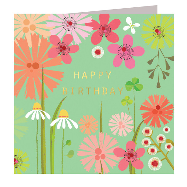 HB- Pea Green Floral