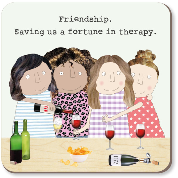 Coaster - Therapy (10x10cm Cork Backing)