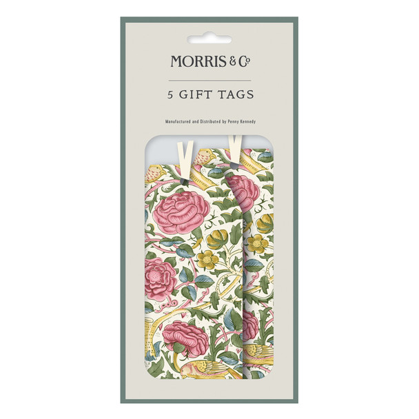 WM Rose Spring Green- Gift Tag Pack (5)