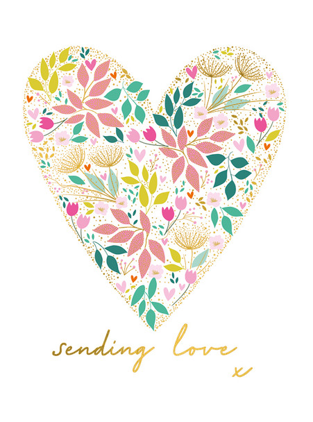 SM- Sending Love (100 x 135mm)