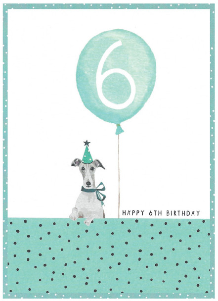 HB- 6th Birthday Dog