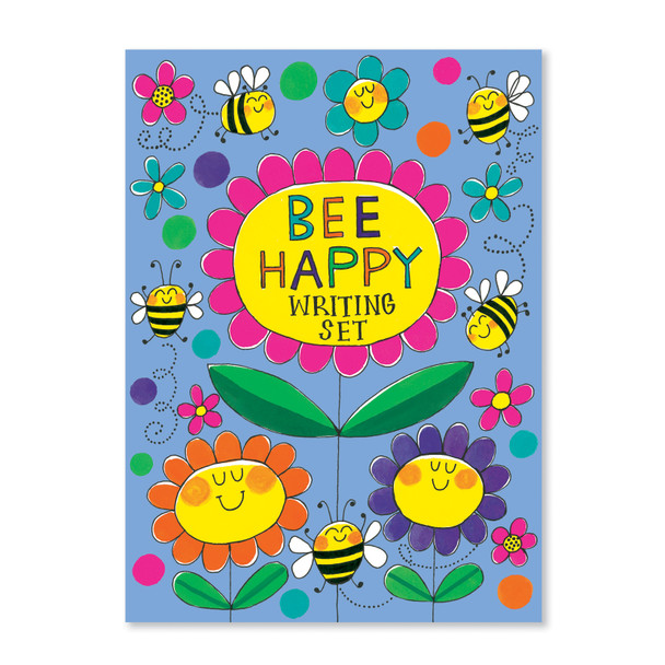 Writing Set Wallet- Bee Happy (30sheets/20Env/Stickers)