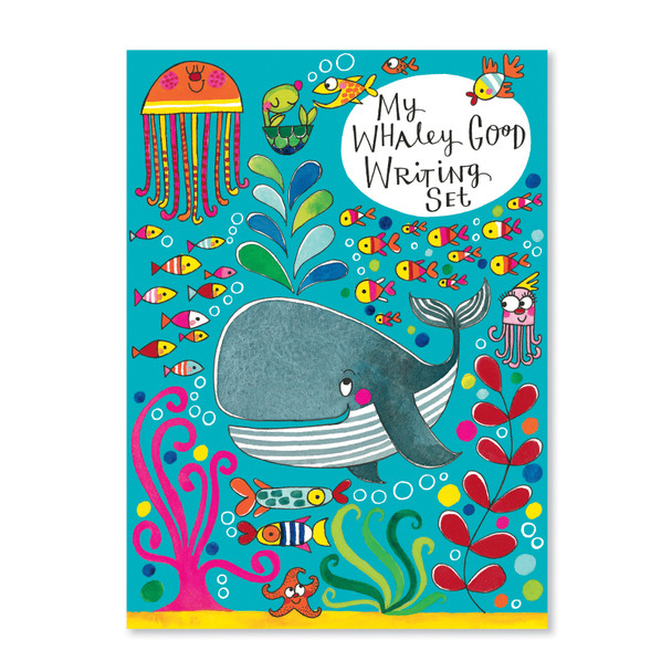 Writing Set Wallet- Whaley Good (30sheets/20Env/Stickers)