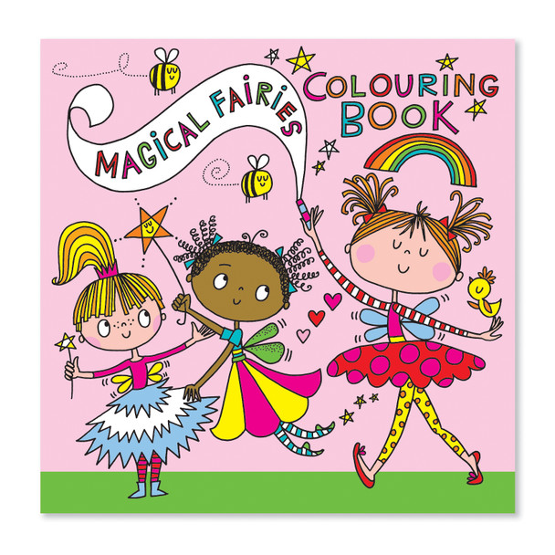 Colouring Book Square - Magical Fairies