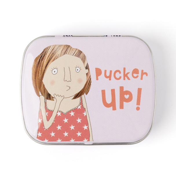 Tin- Pucker Up(Sugarfree Heart Mint 6x5cm)