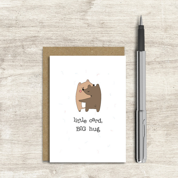 Small Card TOY- Big Hug (A7 Unbagged) (DAN BJ502)