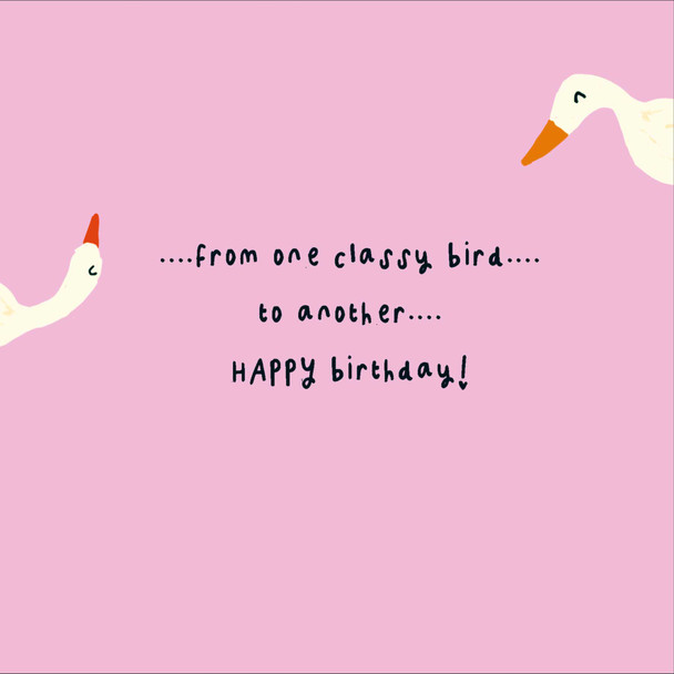 HB- From One Classy Bird