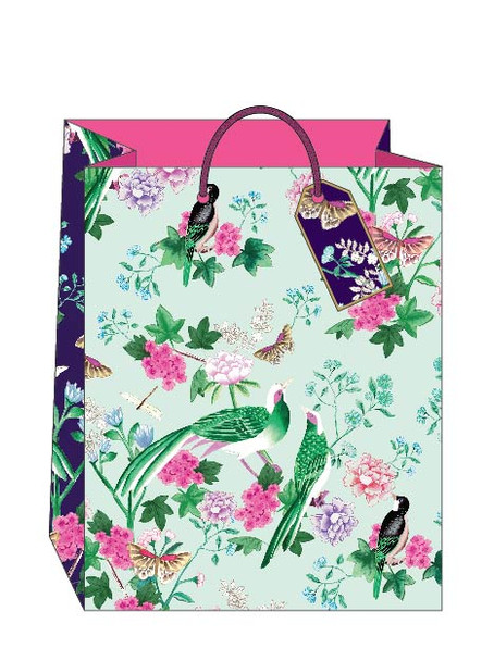 Bag Large Portrait - EH Chinoiserie 360x290x136mm