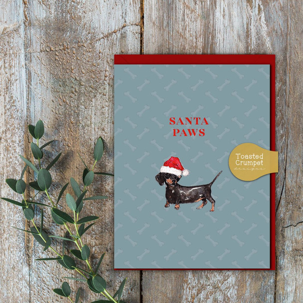 Santa Paws (Unbagged) 120x90mm