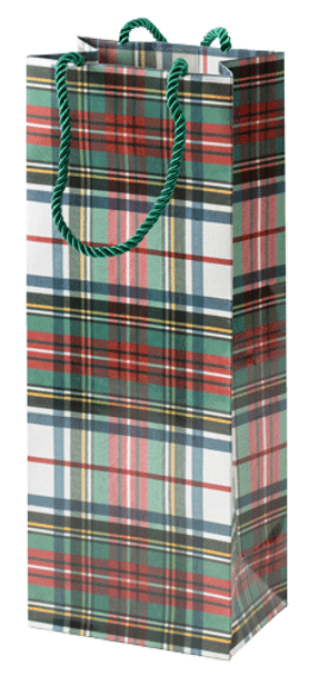 Bag Bottle - Dress Stewart Tartan (5 x3.5x13)