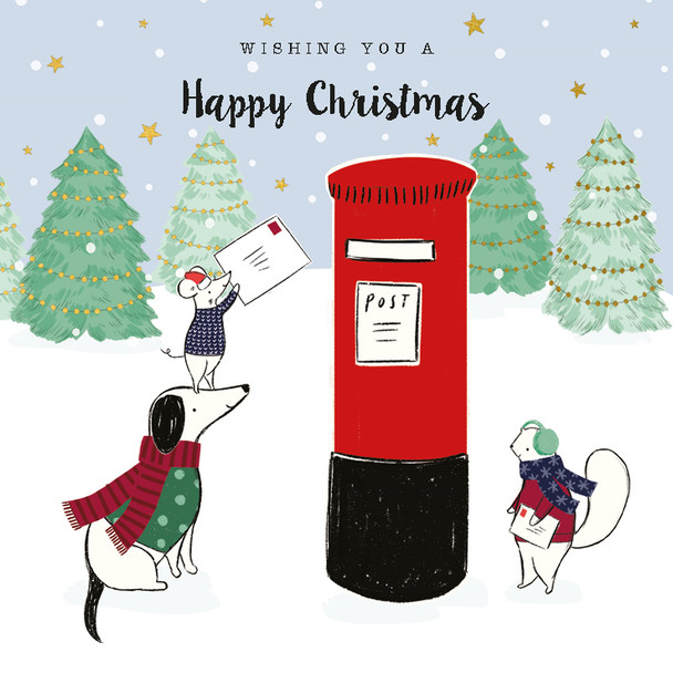 Charity Pack (6) - Frank Post Box (SQ130mm Foil)