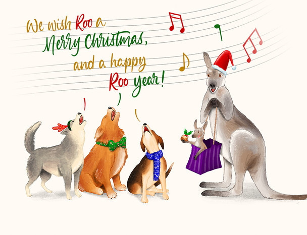 We wish Roo a Merry Christmas