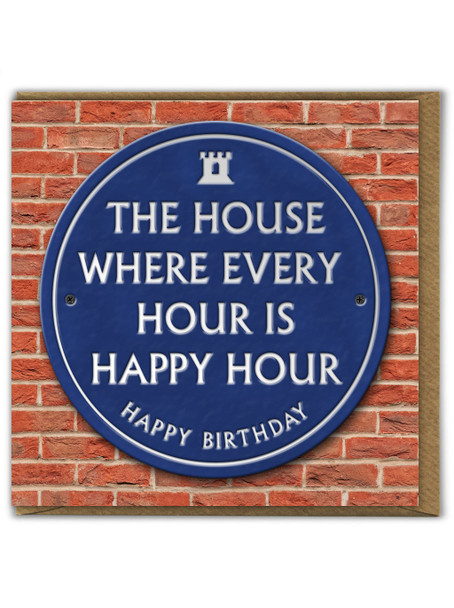 HB- Happy Hour (Embossed)