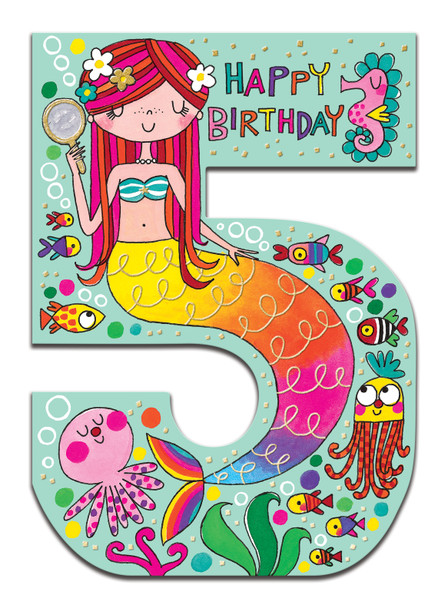 HB- 5th Mermaid (Die Cut)