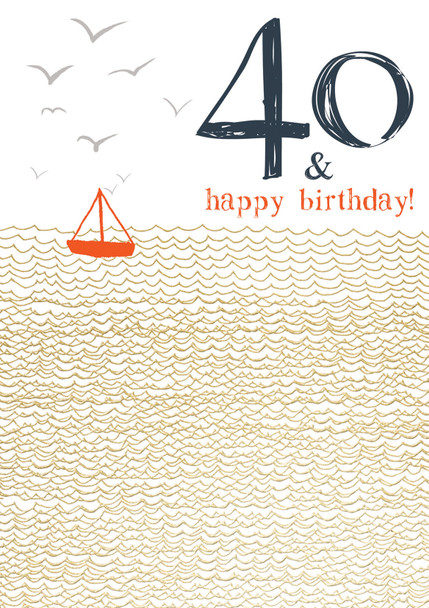 HB- 40th Happy Birthday