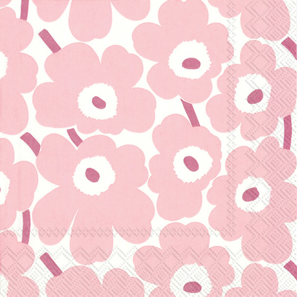 Marimekko - Mini Unikko Light Rose-Cocktail