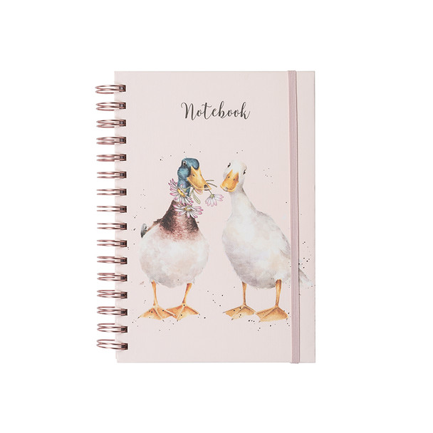 Spiral Notebook A5 Lined - Ducks