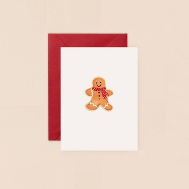 Small Card- Gingerbread Man (120x90mm)