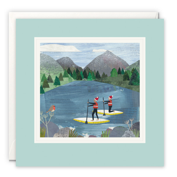 Paintworks - Christmas Paddleboarders (unbagged)
