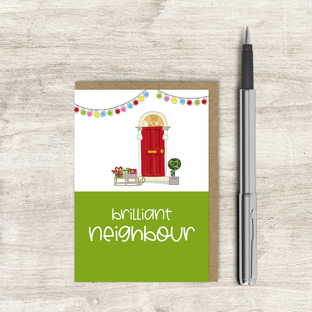 Small Card- Brilliant Neighbour (A7 Unbagged)