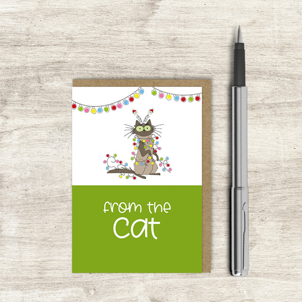 Small Card- From the Cat (A7 Unbagged)