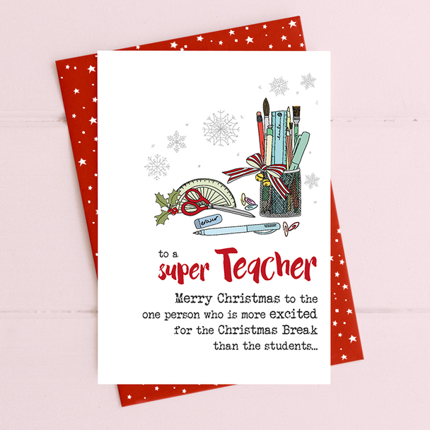 Teacher - Excited for the Christmas Break